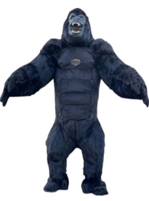 Giant Inflatable GorillaGorilla Costume for Adults (Black)