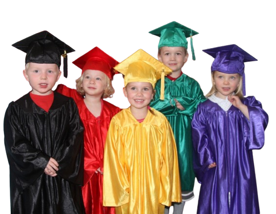 Premium Graduation Gown & Cap Set with Tassel